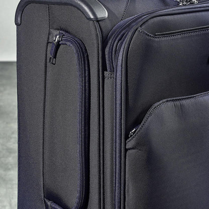 Rock Georgia 4 Piece Softside Luggage Set in Navy | Costc...