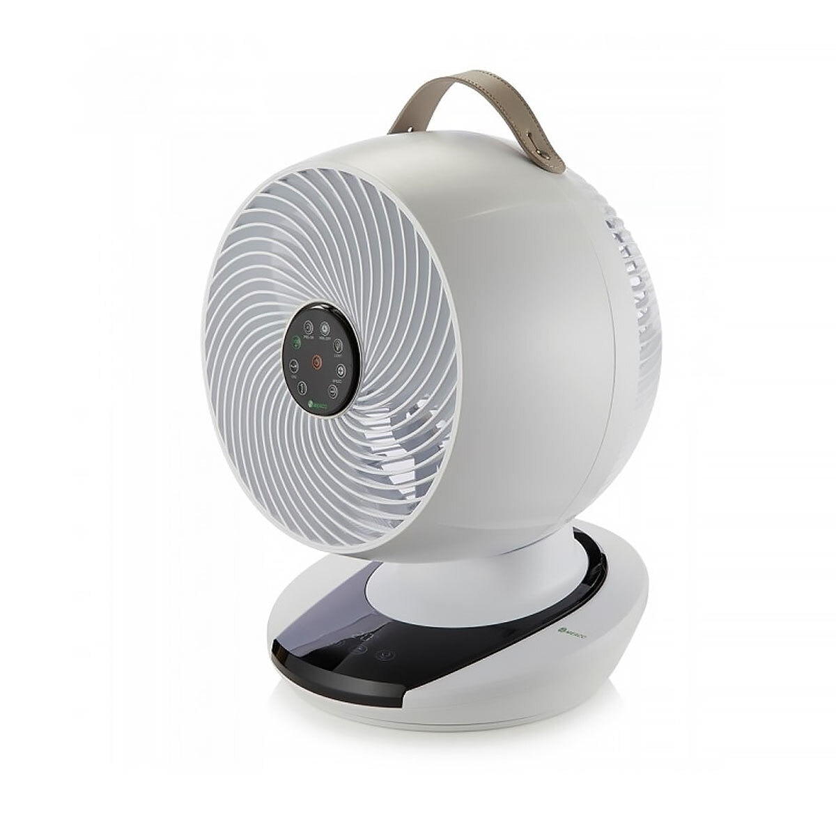 Meaco 10" Air Circulator Fan 12 Speed Remote Control Oscillating White 23.5W