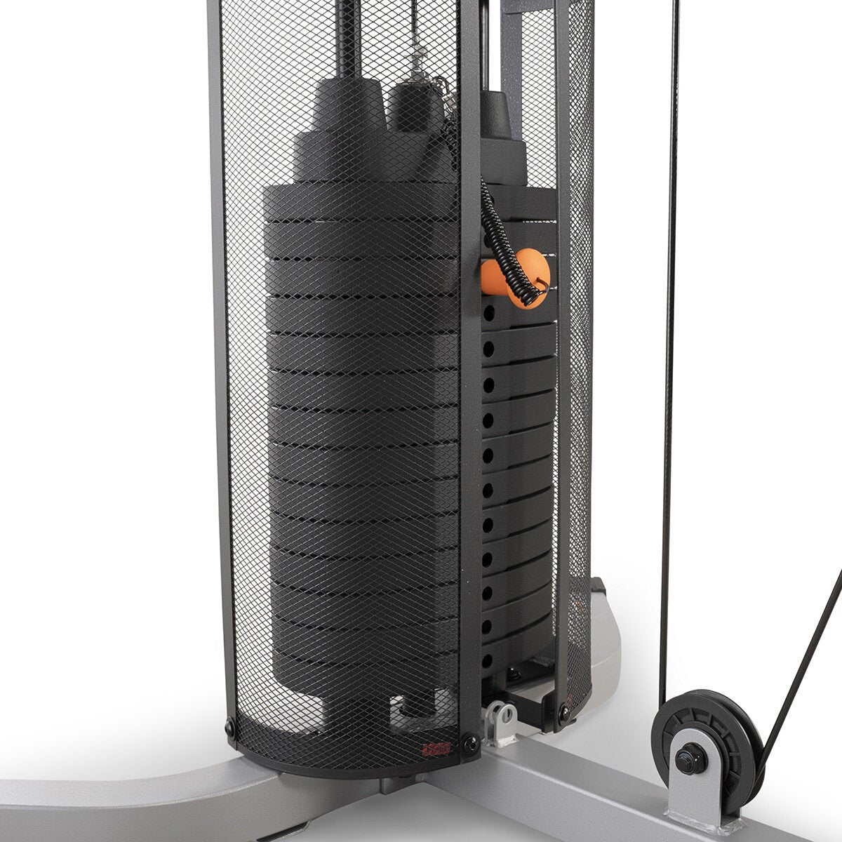 Marcy MWM986 Home Gym System 68kg Steel Weight Stack Pulley Black Silver