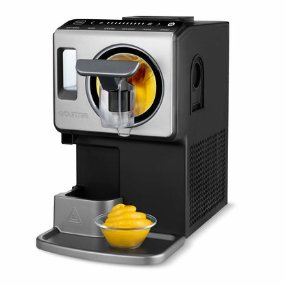 Gourmia GSI1020 Soft Serve Ice Cream Frozen Drink Maker Machine Silver Black