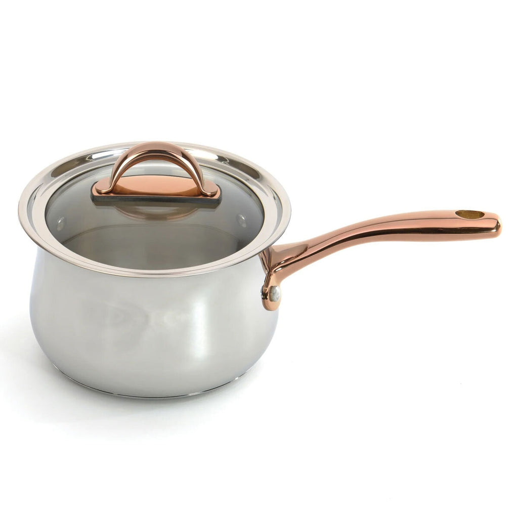 BergHOFF Ouro Gold 11 Piece Cookware Set Stainless Steel Induction Compatible