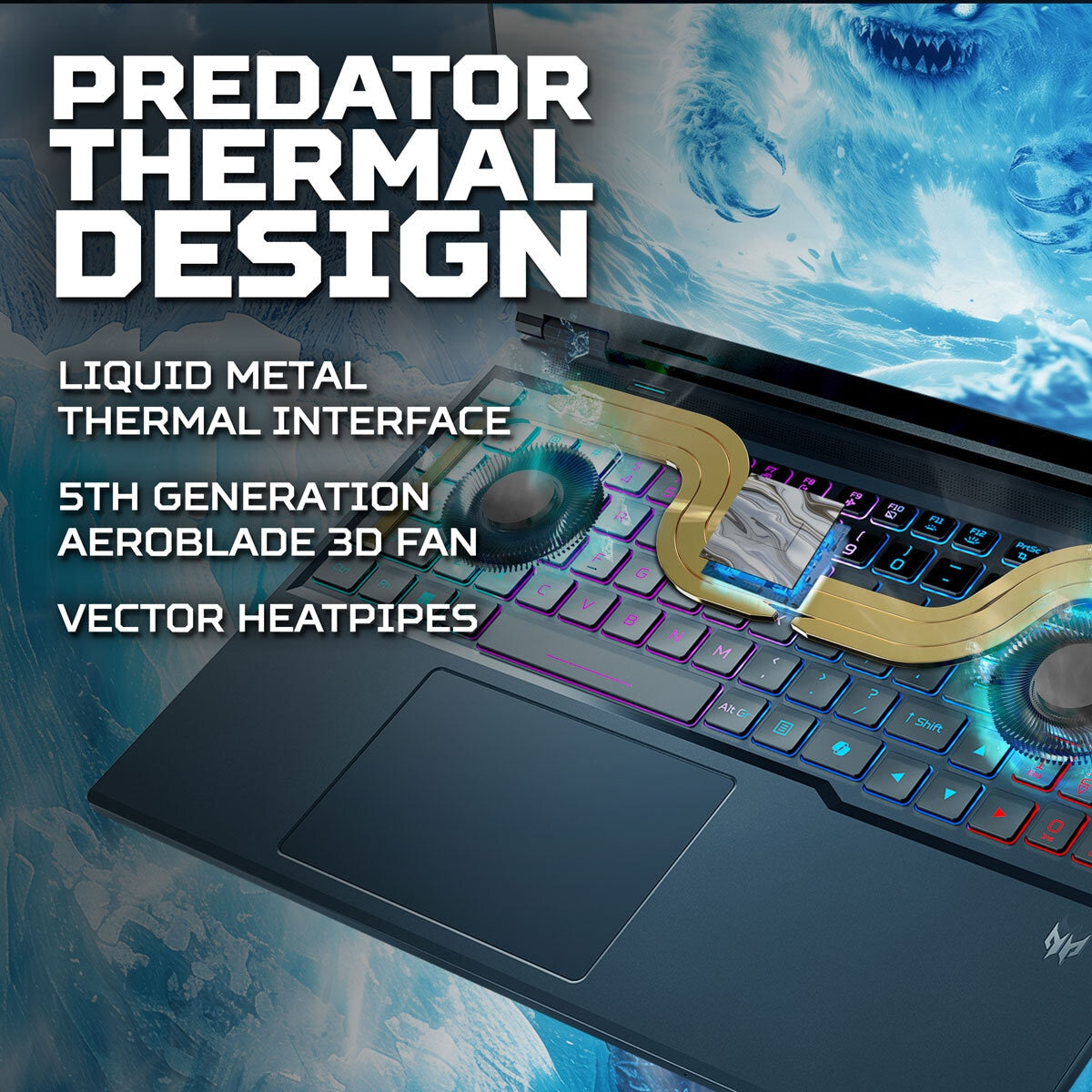 Acer Predator Helios NEO 16 Gaming Laptop RTX 5070 Core Ultra 7 1TB 16GB RAM