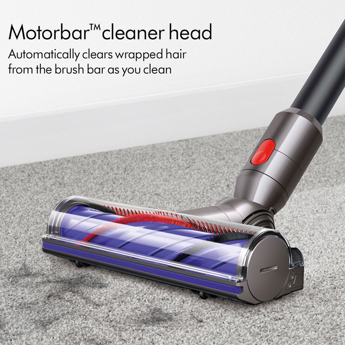 Dyson V8 Total Clean Stick Vacuum Cleaner Cordless 40min Runtime Grey 0.54L