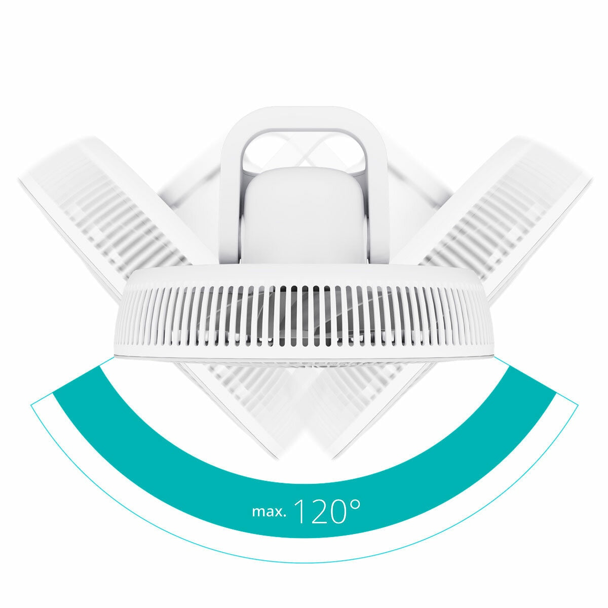 Duux Whisper Fan 3 DXCF221UK 26 Speed Tower Fan Remote Control White 95cm