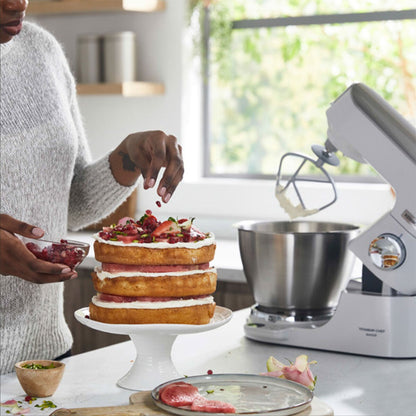 Kenwood Titanium Chef Baker Stand Mixer KVC65 1200W 4.6L Bowl White 8.7kg