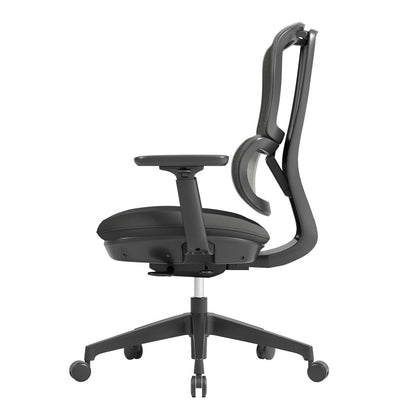 Dams Shelby Mesh Back Operator Office Chair Black Lumbar Support Ergonomic
