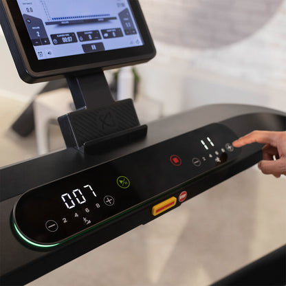 Centr Runr-S Folding Treadmill 3HP Motor 10mph 12% Incline Touchscreen Black