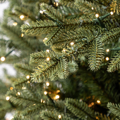 Aspen 6.5ft Pre-Lit Artificial Christmas Tree 1500 Colour Changing Micro LED"