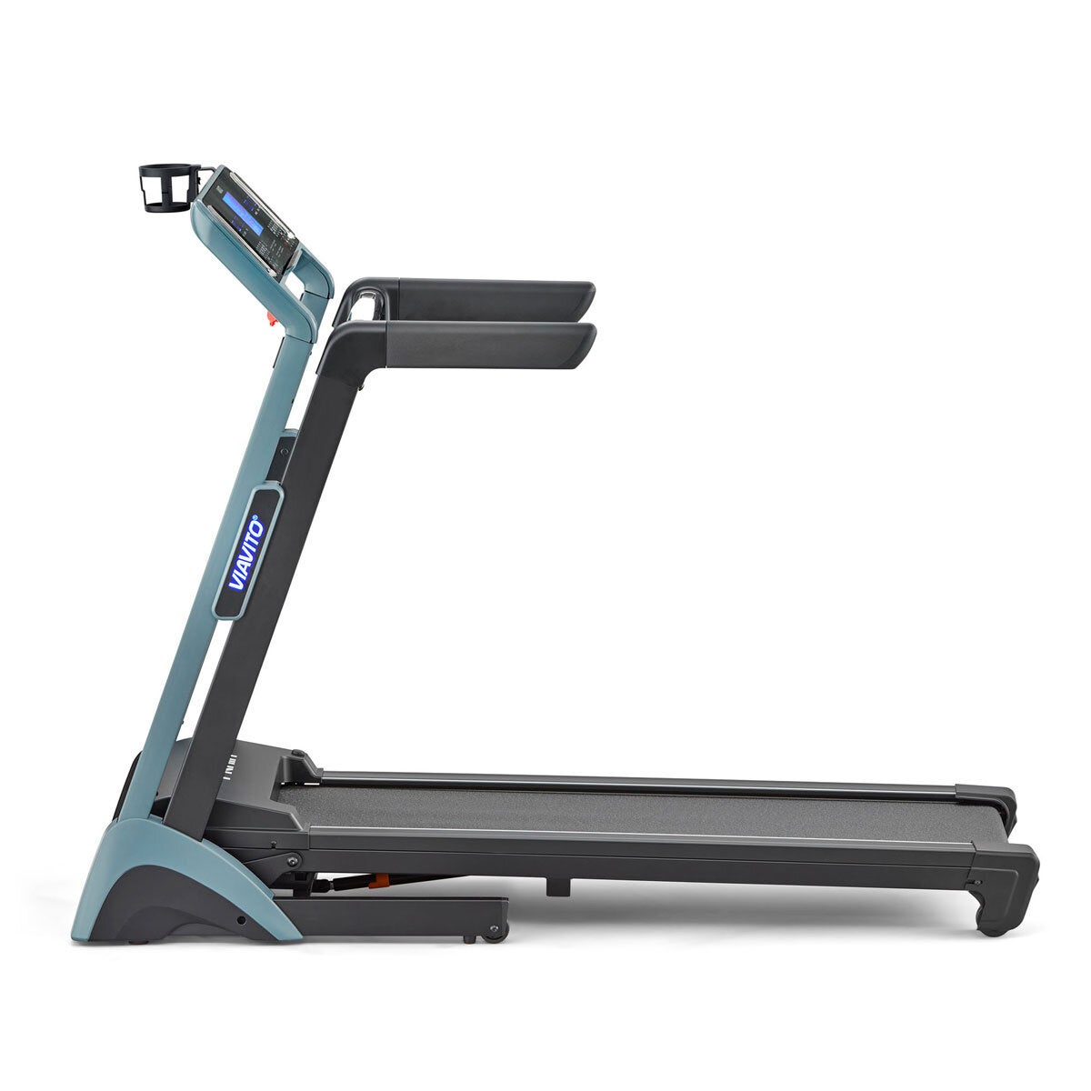 Viavito Praia Folding Treadmill 1.5CHP 15 Incline 19 Programs Steel Black