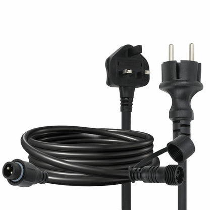 Feit 48ft LED Outdoor String Lights 24 Bulb IP44 Weatherproof Garden Black