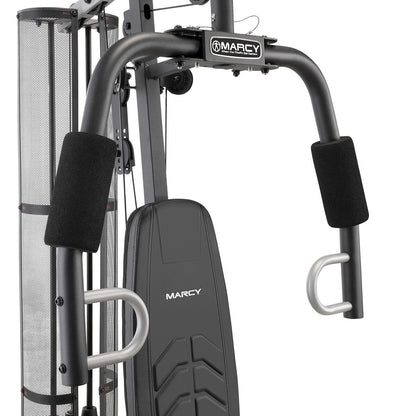 Marcy MWM986 Home Gym System 68kg Steel Weight Stack Pulley Black Silver