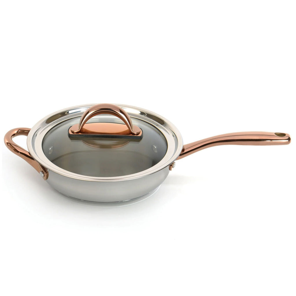 BergHOFF Ouro Gold 11 Piece Cookware Set Stainless Steel Induction Compatible