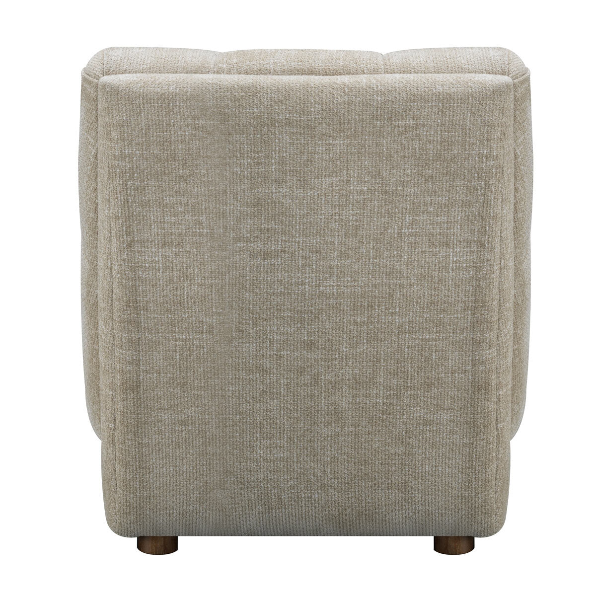 Winslow Beige Fabric Accent Chair Hardwood Legs Living Room Prospera Home