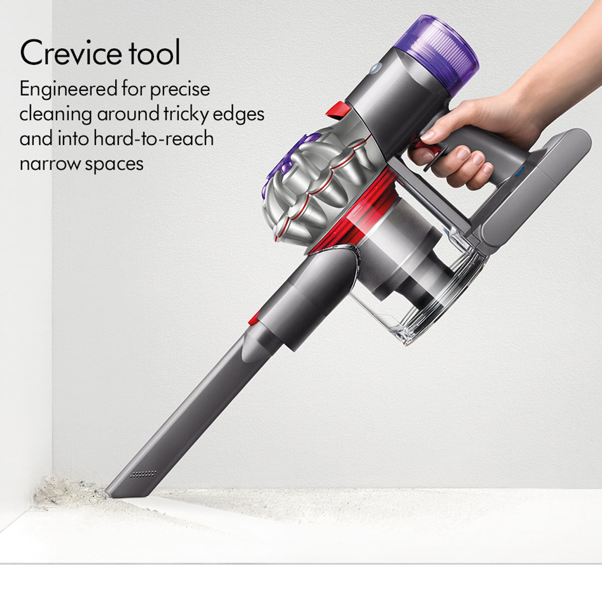 Dyson V8 Total Clean Stick Vacuum Cleaner Cordless 40min Runtime Grey 0.54L