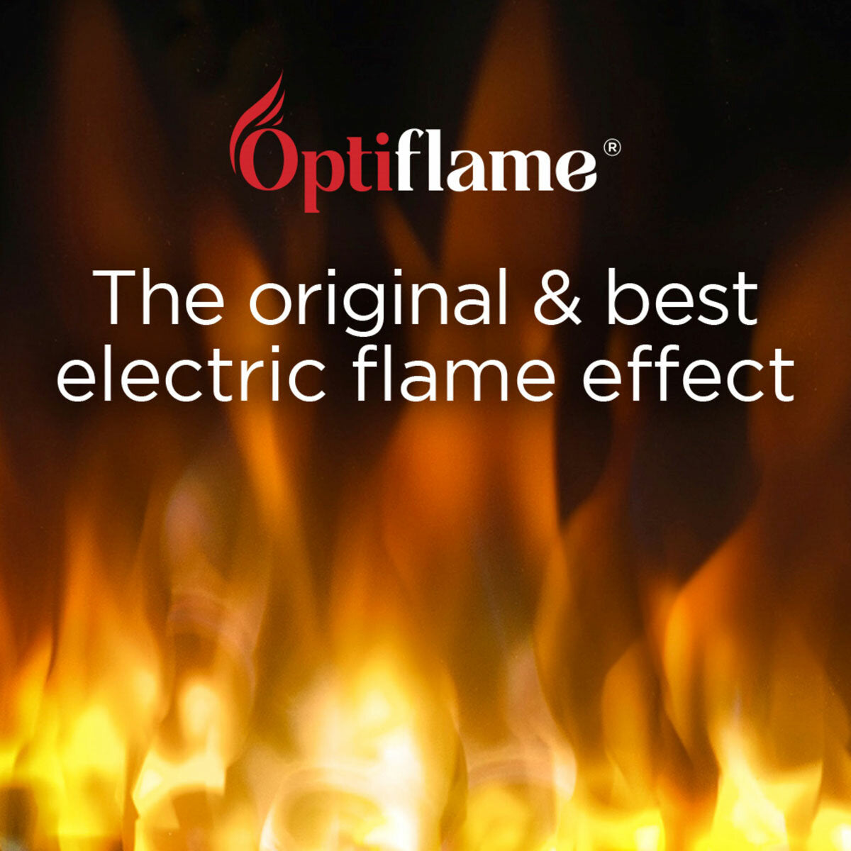Dimplex Springborne Optiflame Electric Freestanding Stove 2kW Black Remote