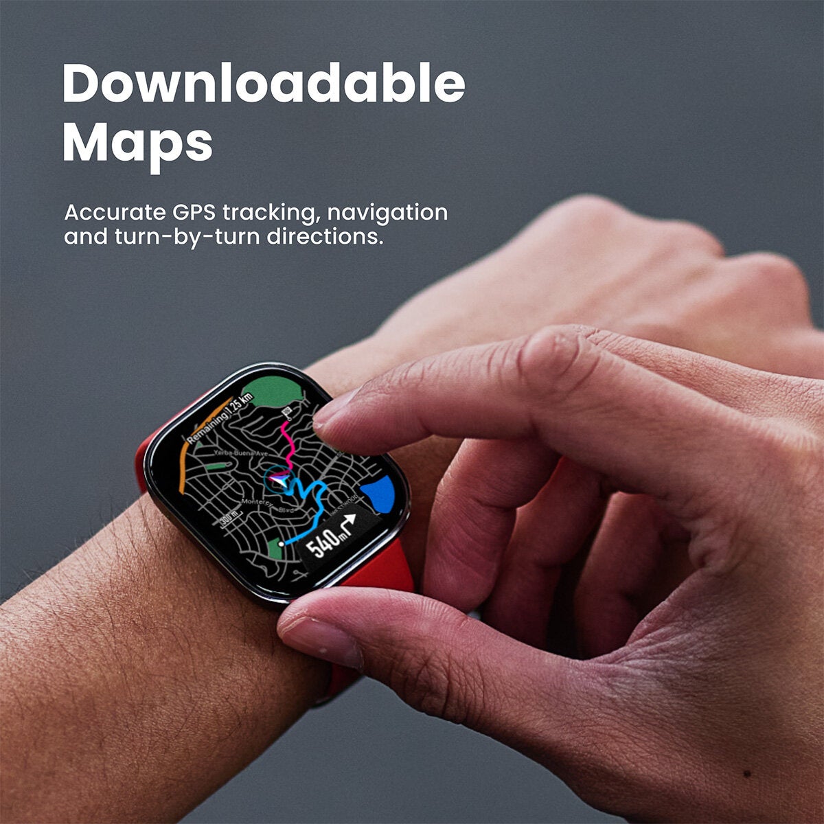Amazfit Bip 6 Smartwatch 1.97" AMOLED Blush 140 Sport Modes Fitness Watch