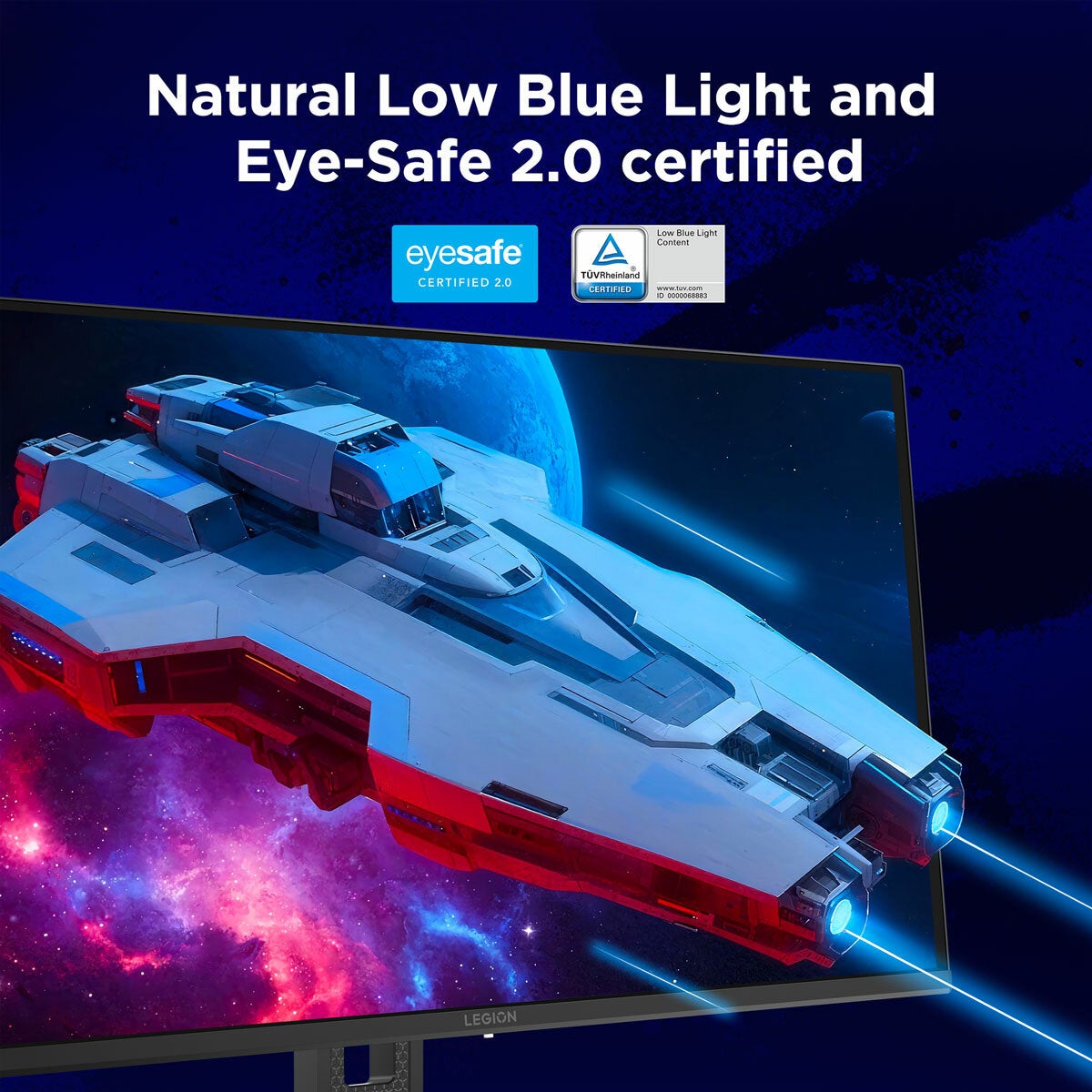 Lenovo Legion 27Q-10 QD-OLED Gaming Monitor 27" 240Hz QHD 2560x1440 Black
