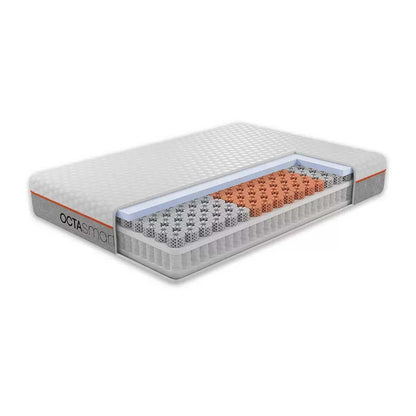 Dormeo Octasmart Hybrid Pocket Spring Memory Foam Mattress Super King 180x200cm