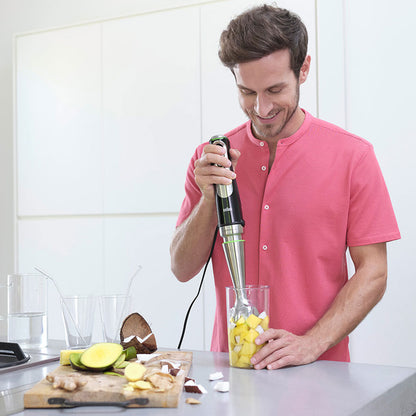 Braun MultiQuick Hand Blender MQ9138XI 1200W ActiveBlade Black 5 Attachments