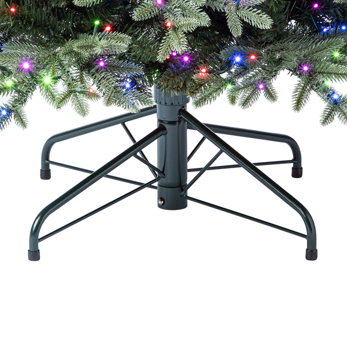 5ft Slim Aspen Pre-Lit Artificial Christmas Tree 1200 LED Colour Changing