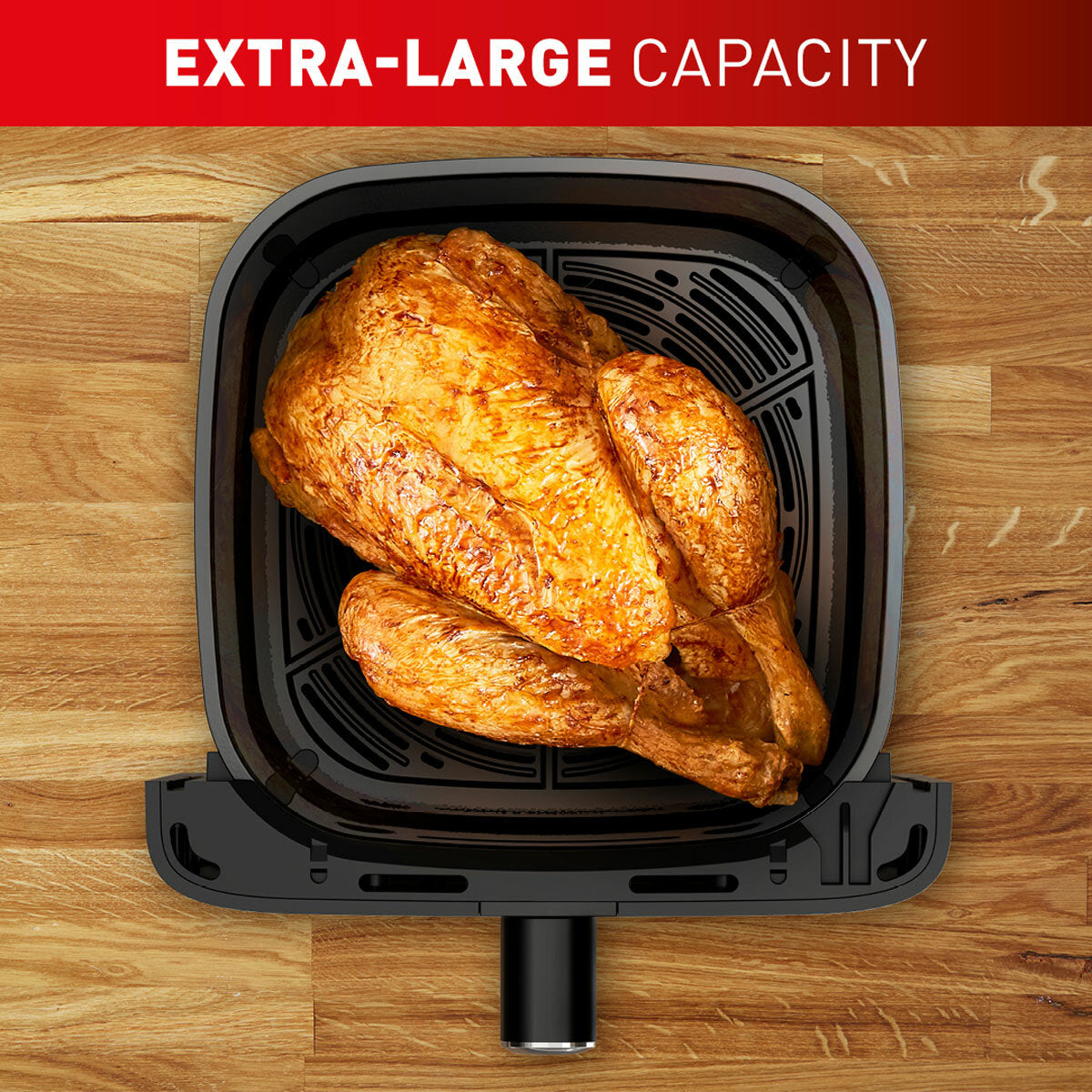 Tefal Easy Fry Mega Air Fryer EY855D40 7.5L 2020W 8 Presets Stainless Steel
