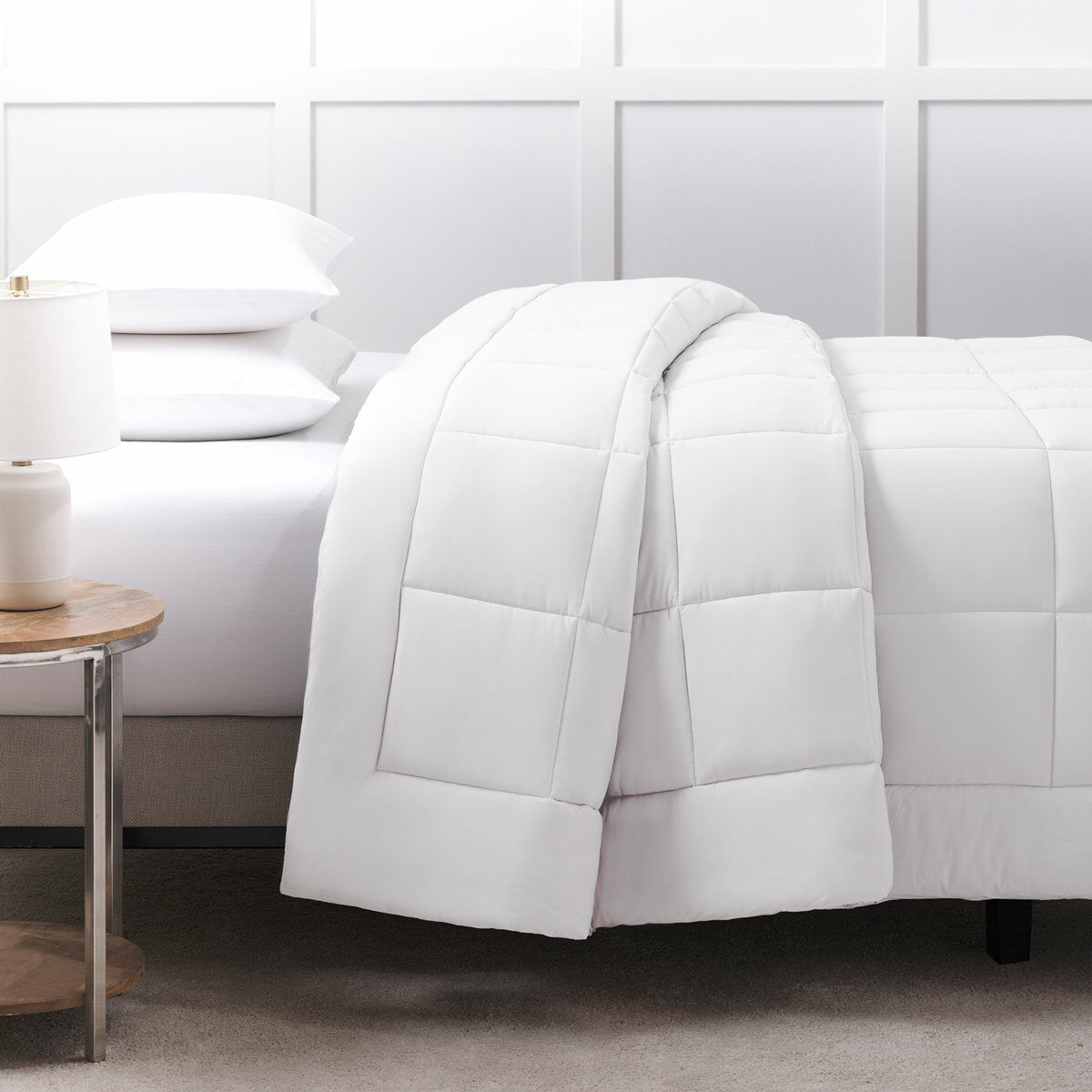 Below Zero Cool Comforter Down Alternative Duvet 229x249cm White