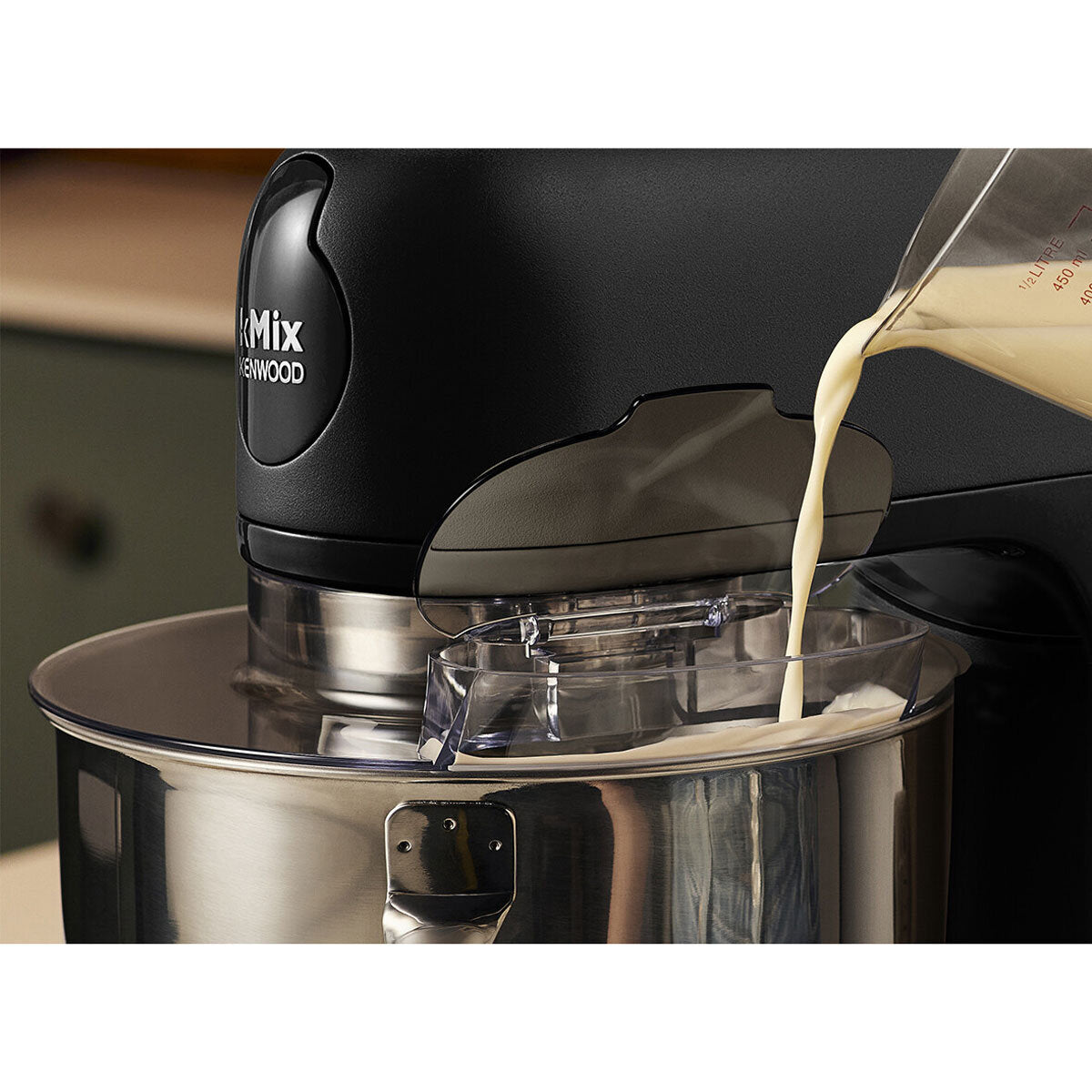Kenwood kMix Stand Mixer KMX751ABK 1000W 5 Litre Matt Black Stainless Steel
