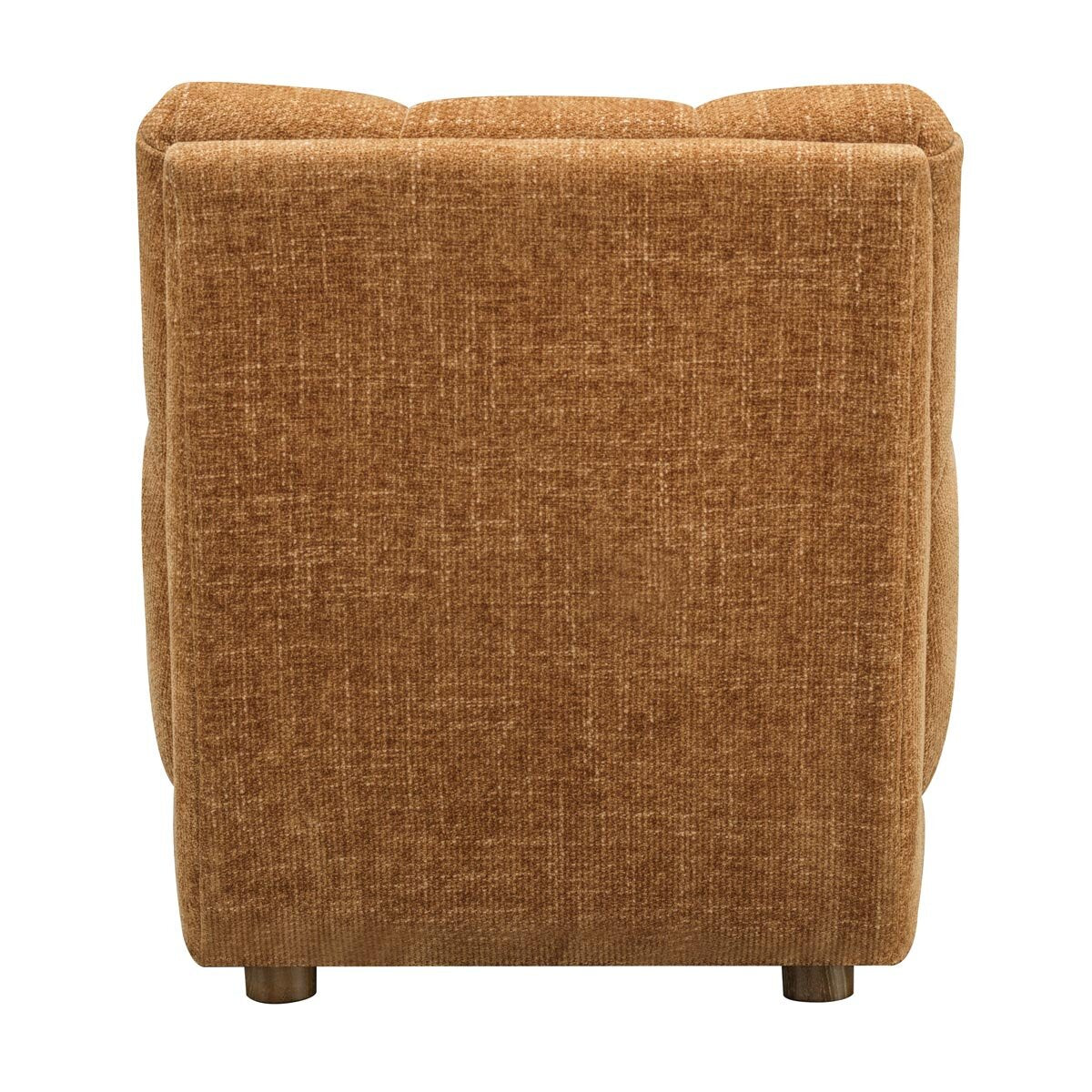 Winslow Fabric Accent Armchair Brown Living Room Foam Seat