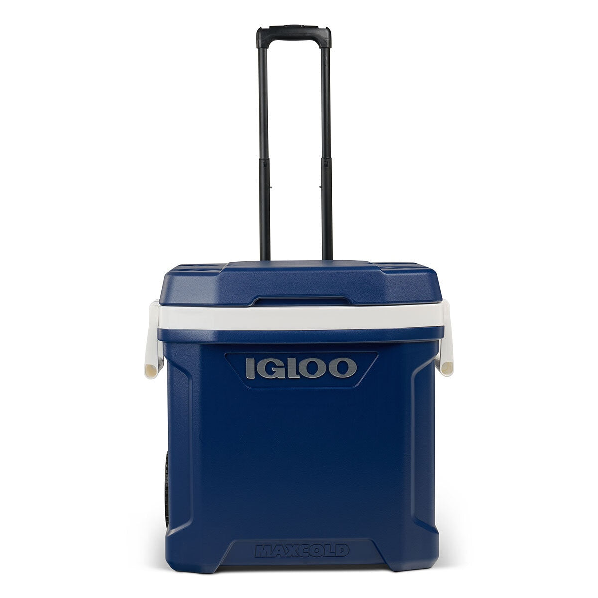 Igloo MaxCold 62QT Latitude Roller Cooler Navy 58 Litre Wheeled Camping Ice Box