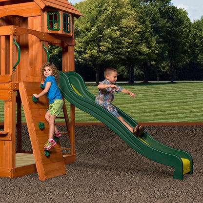 Backyard Discovery Atlantis Swingset Playcentre (3-10 Years), 150 kg, Brown
