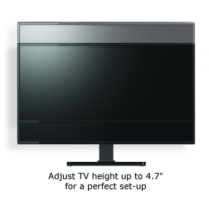 Sanus VTVS1-B2 Universal Swivel TV Base Stand 32-60 Inch VESA 400x400 Black