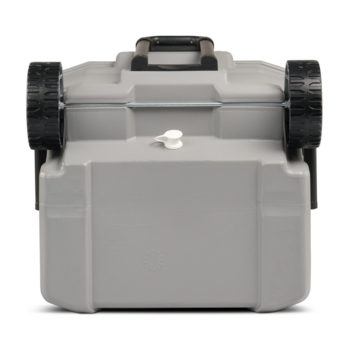 Igloo MaxCold Ultra 62QT Wheeled Roller Cooler Box 5 Day Ice Grey 90 Cans