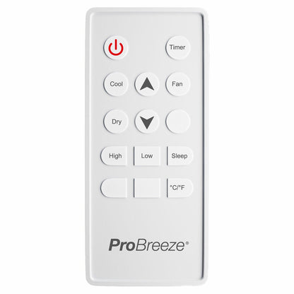 Pro Breeze 9000 BTU 3-in-1 Smart Portable Air Conditioner WiFi White 960W