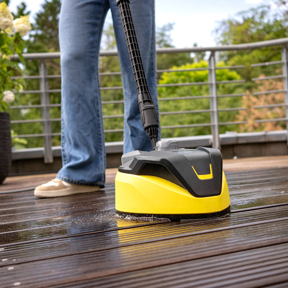 Karcher K7 WCM Car Home Pressure Washer 2800W 180 Bar Yellow Black Bundle