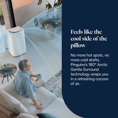 De'Longhi GentleJet AP98 Portable Air Conditioner 11500 BTU A+ White Remote