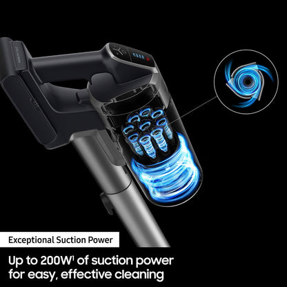 Samsung Jet 75E Stick Vacuum Cleaner Hoover 200W 60Min HEPA Black 0.8L
