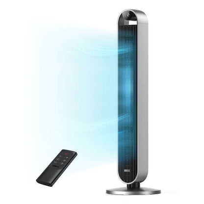 Dreo Pilot Max Smart Tower Fan DR-HTF004S Silver WiFi 12 Speed Oscillating
