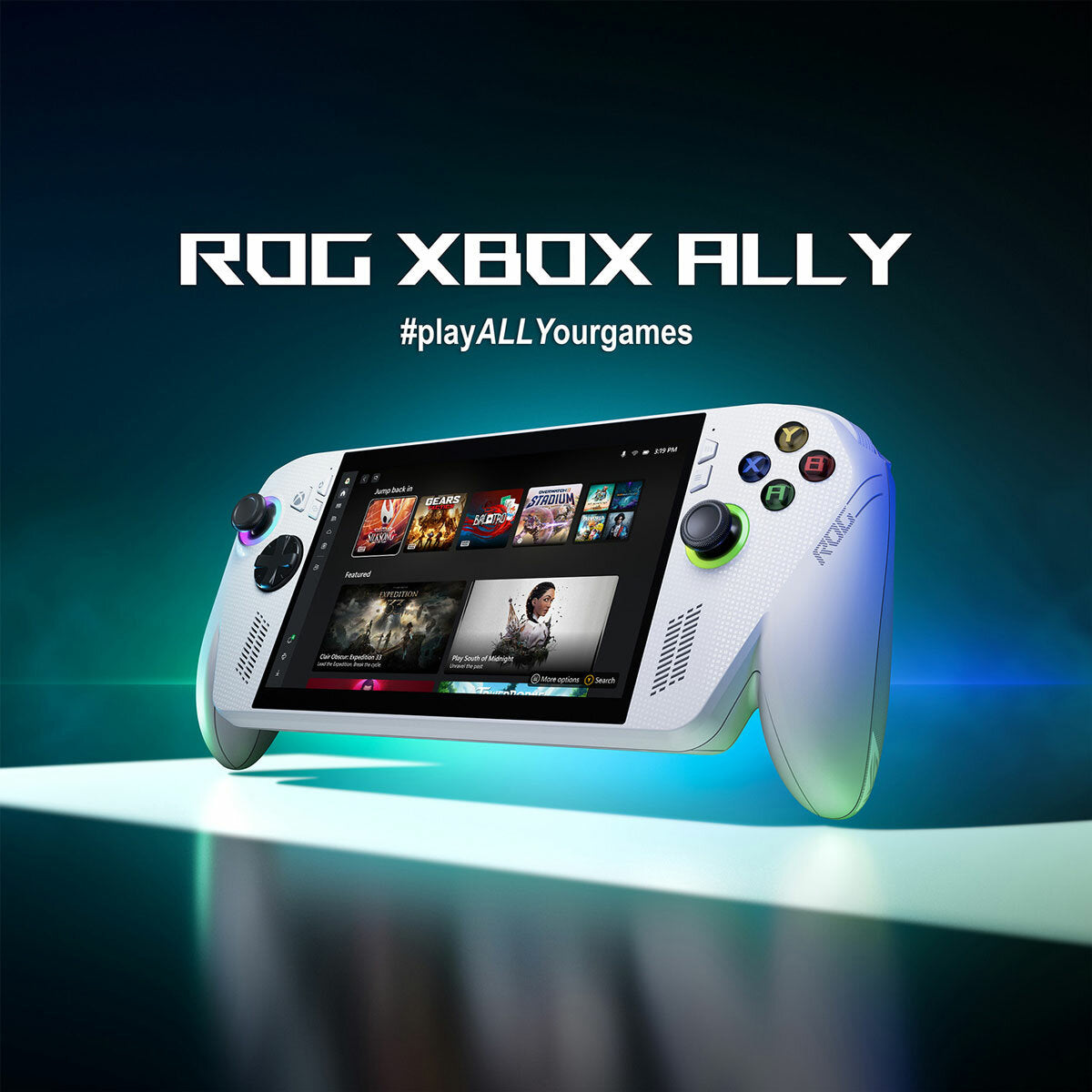 ASUS ROG Ally Z2 Handheld Gaming PC Console 16GB 512GB SSD 7" 120Hz White