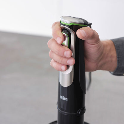 Braun MultiQuick Hand Blender MQ9138XI 1200W ActiveBlade Black 5 Attachments