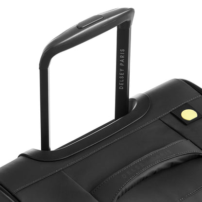 Delsey Paris 28" Wheeled Duffel Bag Trolley Water-Resistant Black Travel