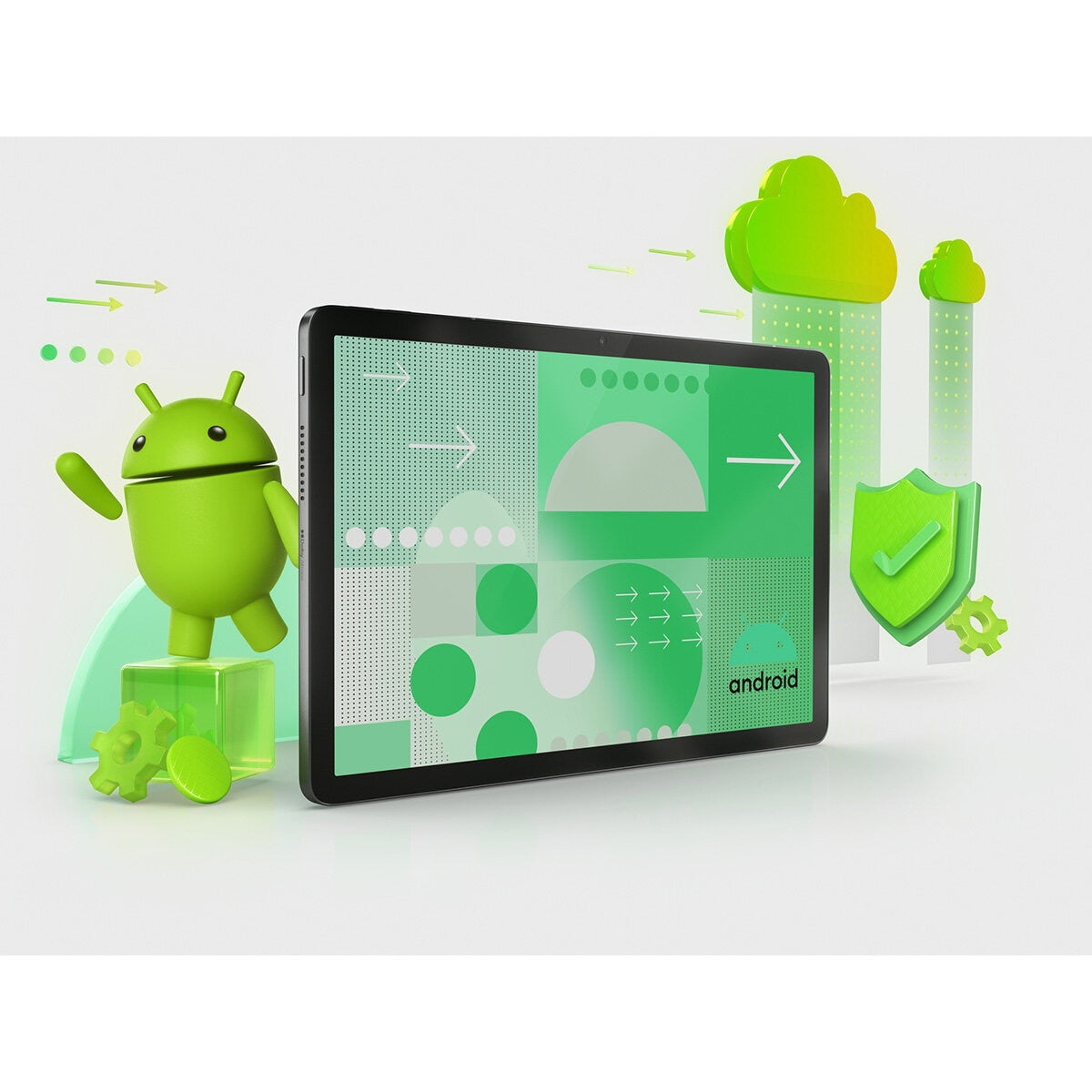 Lenovo Tab M10 ZAEJ0082GB 4GB 128GB 10.1" Android 14 WiFi Tablet With Case