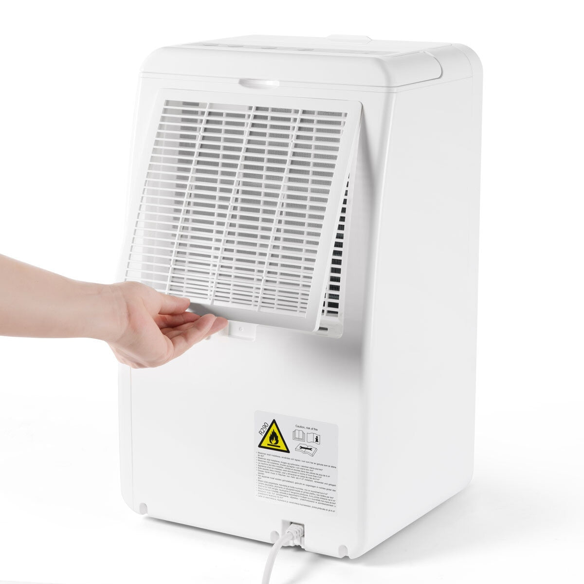 Woods MDK11 White Dehumidifier 10L Per Day 50m² Laundry Mode 1.8L Tank Timer