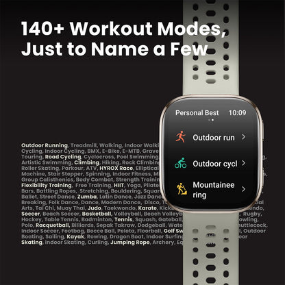 Amazfit Bip 6 Smartwatch 1.97" AMOLED Blush 140 Sport Modes Fitness Watch
