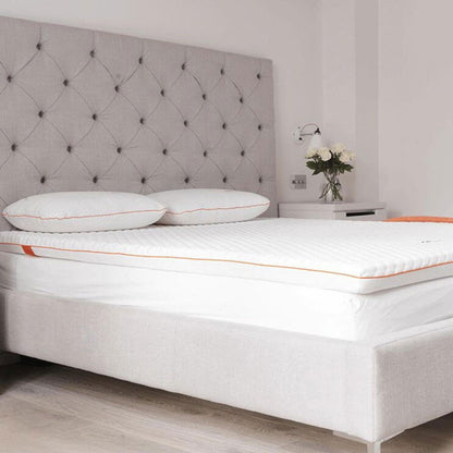 Dormeo Octasmart Deluxe Mattress Topper Single 90x190cm Memory Foam White 7cm