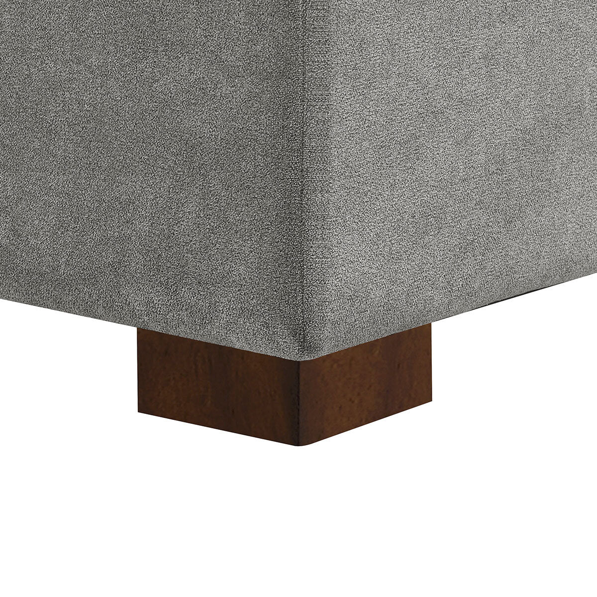 Thomasville Miles Grey Fabric Corner Sofa Power Footrests Right Hand Facing RHF