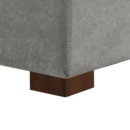 Thomasville Miles Grey Fabric Corner Sofa Power Footrests Right Hand Facing RHF
