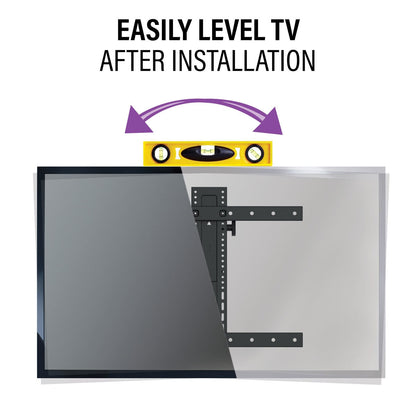 Sanus SMF421-B2 Full Motion TV Wall Mount Bracket 26-55" 24kg VESA 400x400