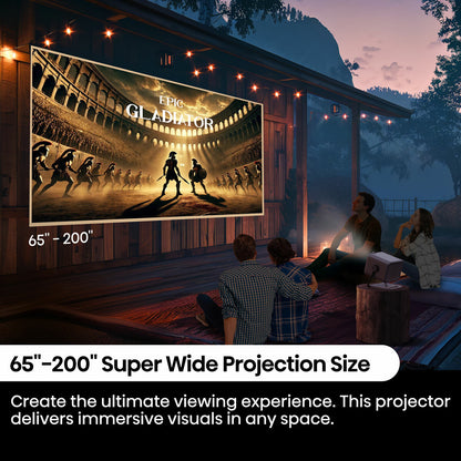 Hisense M2TUK Pro 4K Mini Laser Projector Dolby Vision VIDAA Smart HDR10+