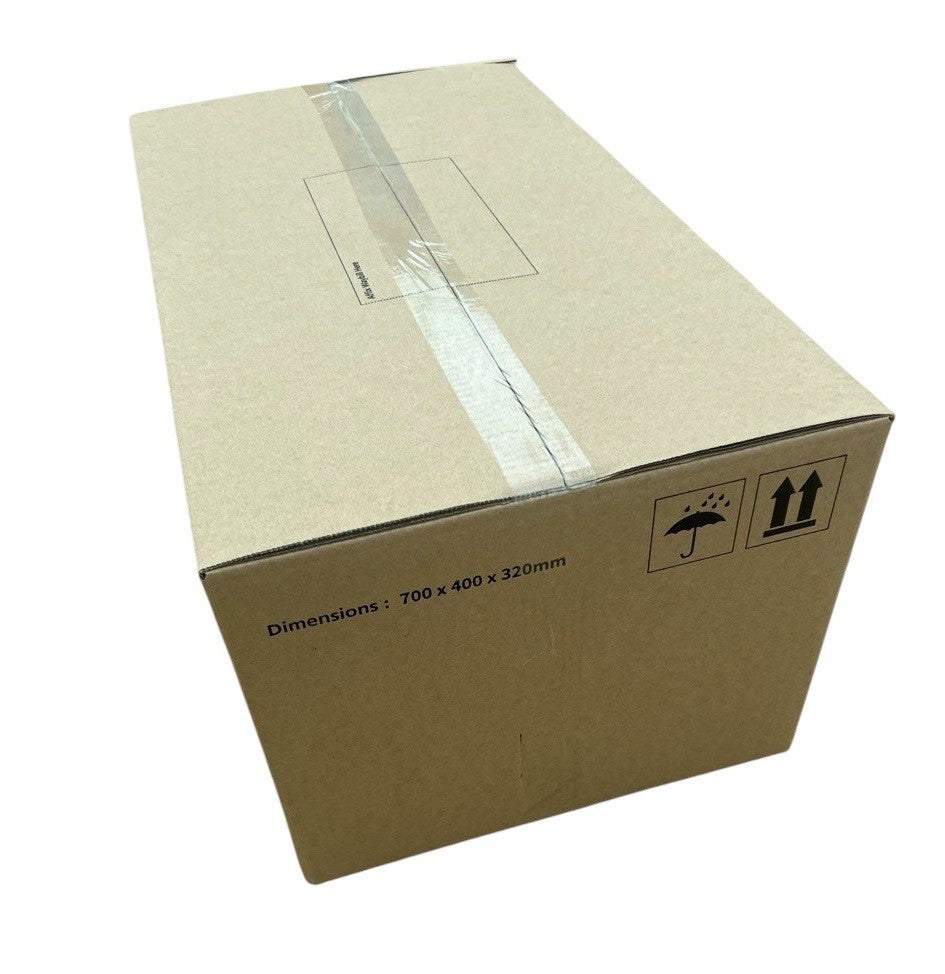 Extra Large (XXL) Strong DOUBLE Wall Removal Moving Cardboard Boxes 70x40x32 cm