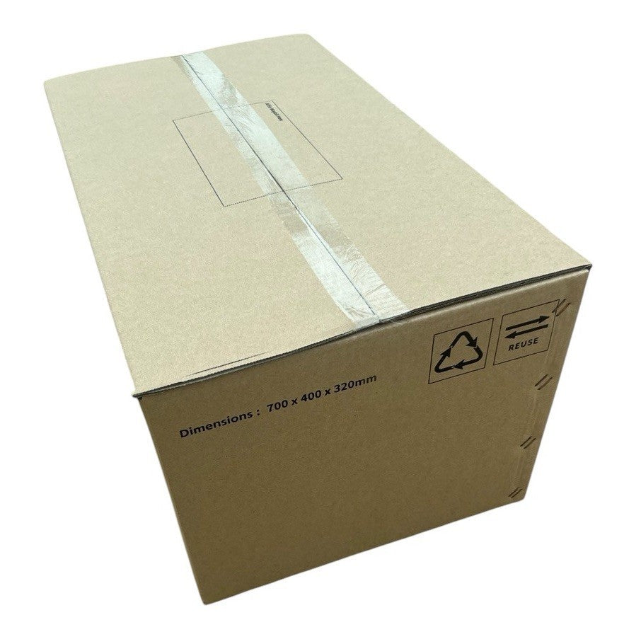 5x Extra Large (XXL)Strong DOUBLE Wall Removal Moving Cardboard Boxes 70x40x32cm